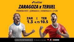 Real Zaragoza - CD Teruel: alineaciones, horario, dónde ver, pronósticos y estadísticas